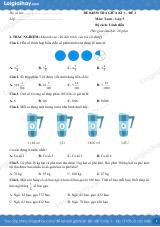 Đề kiểm tra giữa học kì 1 Toán 5 Cánh diều - Đề số 3